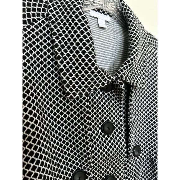Charter Club Black and White Blazer - Picture 3 of 4